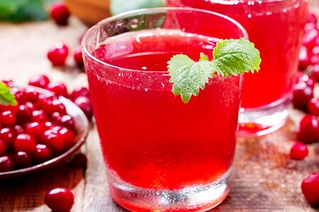 Морс клюквенный