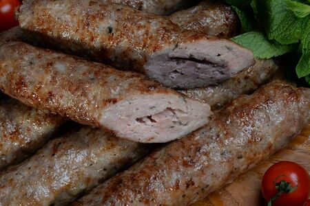 Люля-кебаб из свинины