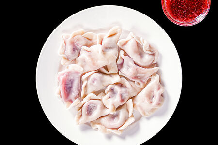 Вареники с вишней