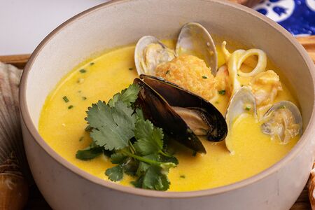 Бостонский сырный суп