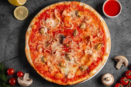 Пицца Дары моря