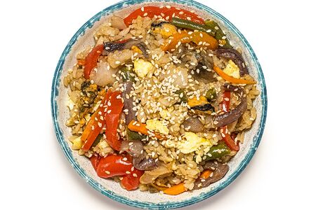 Тяхан с морепродуктами