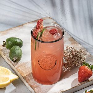 Домашний лимонад Клубника-базилик