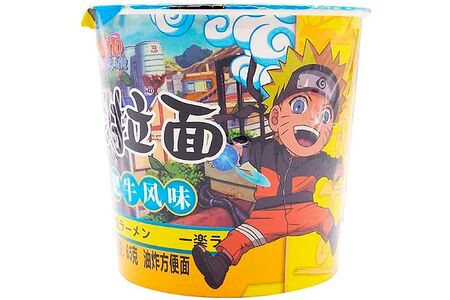 Лапша Naruto со вкусом говядины и ароматом перца