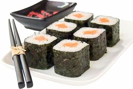 Ролл классический с лососем