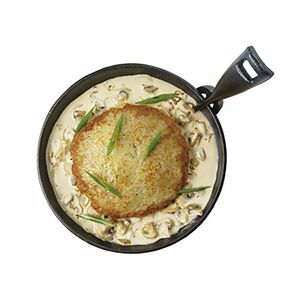 Драник с мясом от Батьки