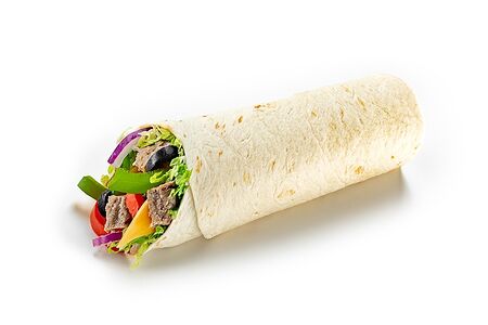 Ролл Биф клаб мелт с котлетой