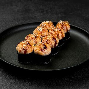 Запеченный ролл с беконом