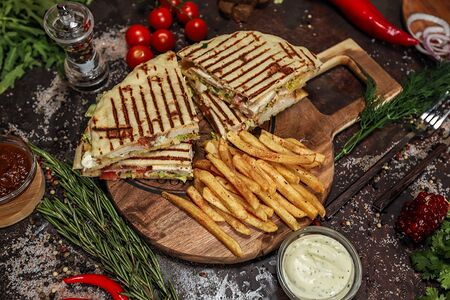 Скепасти с курицей