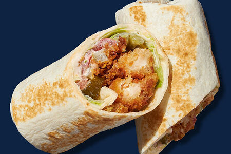 Шаурма с креветкой