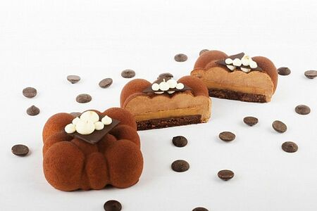 Десерт Шоколадный с карамелью