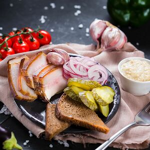 Сало Копчёное Деревенское