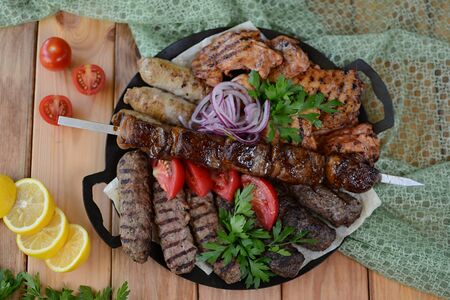 Мясное ассорти на гриле №2