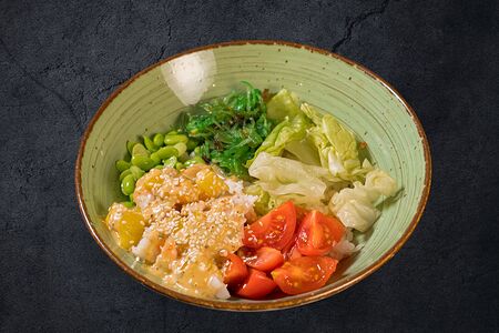 Поке с креветкой