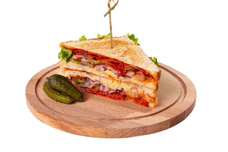 Сэндвич с пепперони