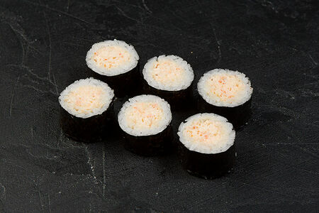 Маки с камчатским крабом