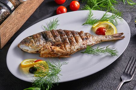 Дорадо на углях