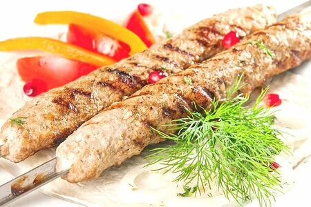 Люля-кебаб из свинины