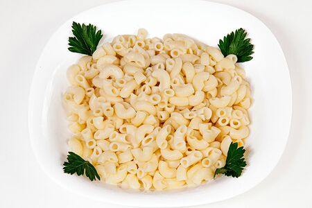 Макароны отварные