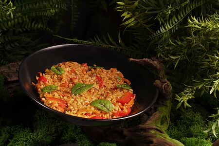 Булгур с овощами