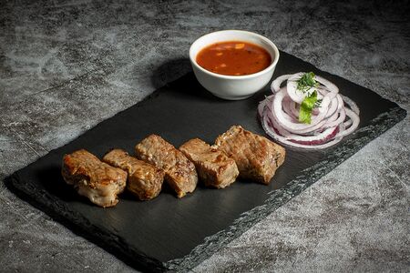 Шашлык из бараньей мякоти