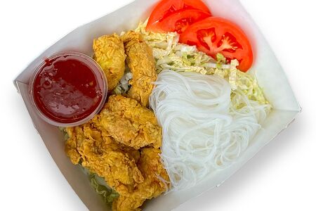 Фунчоза с курицей