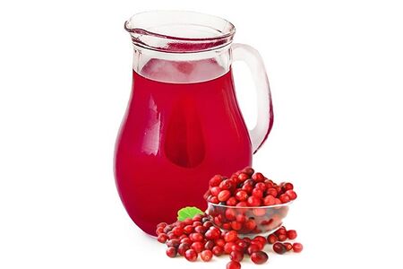 Морс клюквенный