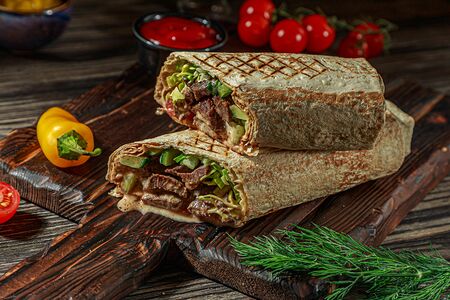 Шаурма с говядиной