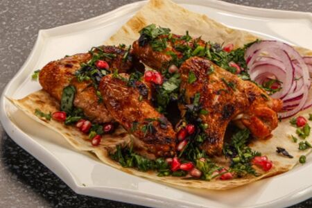 Шашлык из куриных крыльев