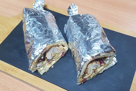 Чикен катхи ролл