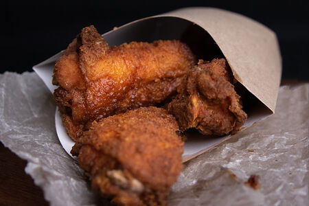 Острые куриные крылья