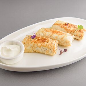 Блинчики с мясом 