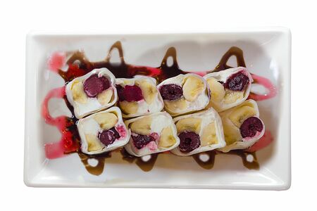 Вишневый ролл