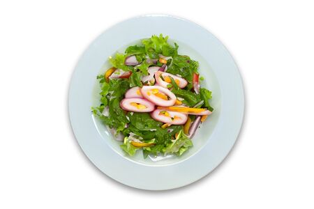 Салат из кальмаров