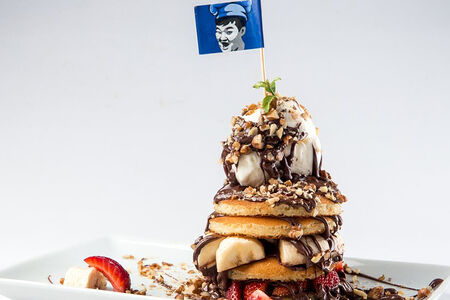 Панкейки с нутеллой