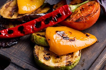 Овощи на мангале