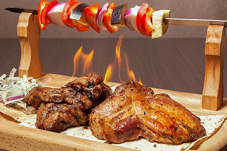 Шашлык Ассорти из свинины