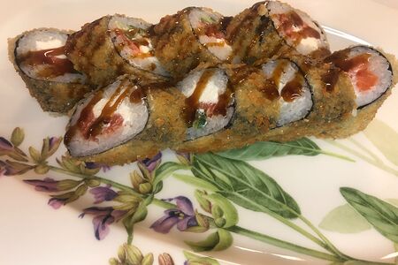 Темпура с семгой