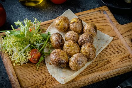 82. Молодой картофель с курдюком