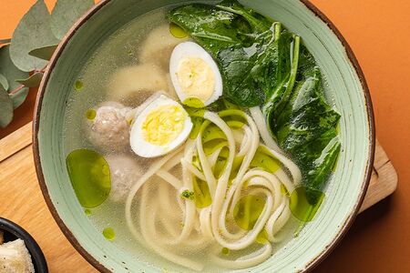 Домашний куриный суп