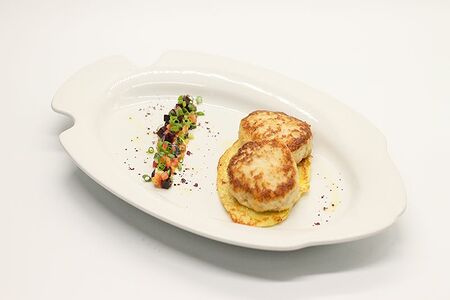 Щучьи котлеты на картофельном дранике