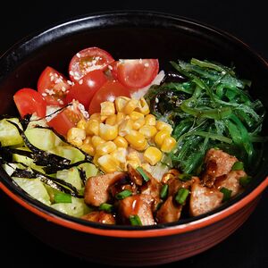 Поке с курицей