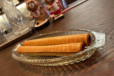 Трубочки с вареной сгущёнкой