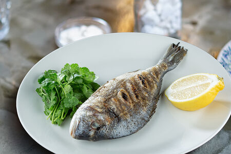 Дорадо на гриле