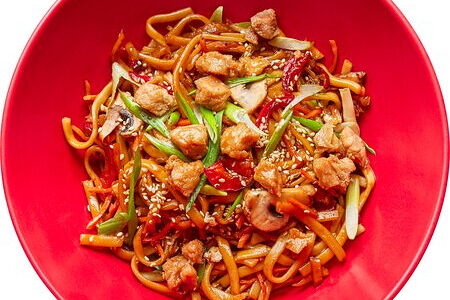 Вок со свининой