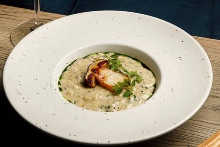 Ризотто с белыми грибами