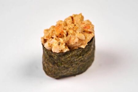 Острые суши с креветкой