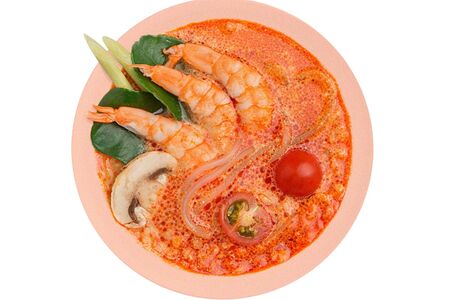 Том Ям с креветками