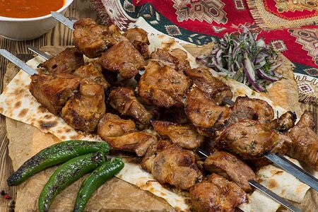 Набор шашлыков из бараньей мякоти