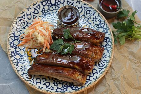 Свиные ребра BBQ